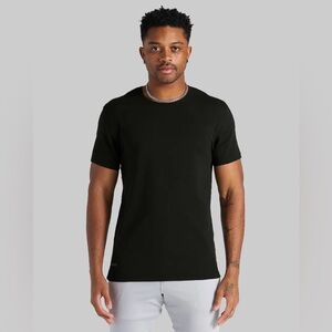 BYLT LUX Straight Hem Tee in Black
